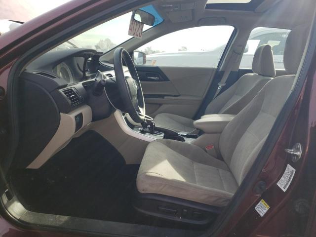 1HGCR2F70DA064589 - 2013 HONDA ACCORD EX ყავისფერი ფოტო 7