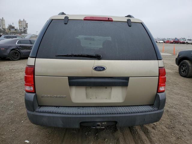 1FMZU62K53UC67706 - 2003 FORD EXPLORER XLS GOLD photo 6