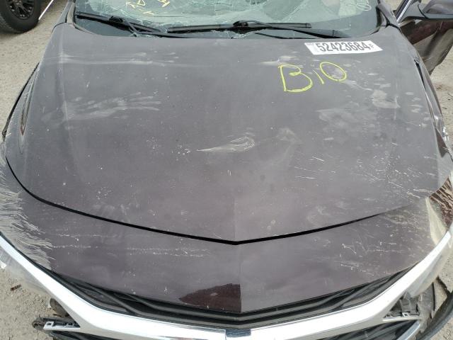 1G1ZG5ST2MF059845 - 2021 CHEVROLET MALIBU RS MAROON photo 11