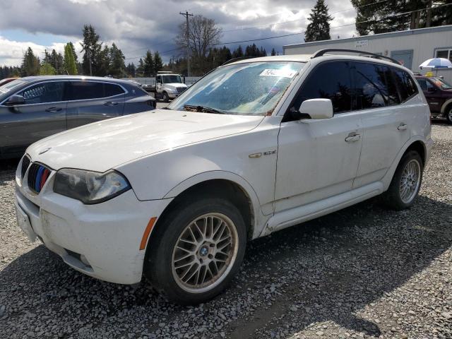 WBXPC93407WF13707 - 2007 BMW X3 3.0SI WHITE photo 1