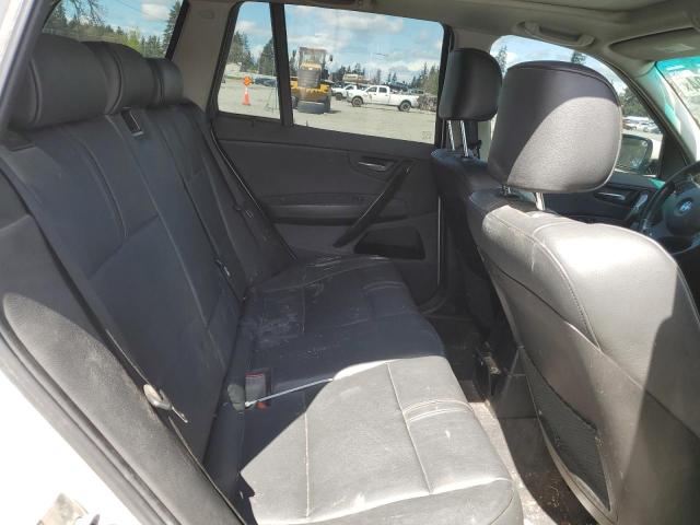 WBXPC93407WF13707 - 2007 BMW X3 3.0SI WHITE photo 11