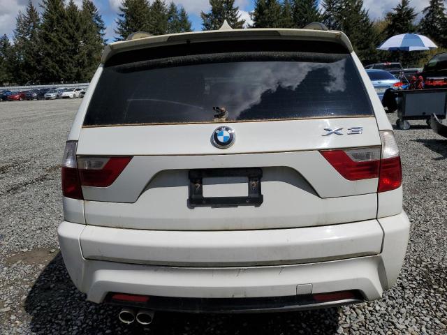WBXPC93407WF13707 - 2007 BMW X3 3.0SI WHITE photo 6