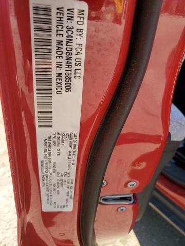 3C4NJDBN4RT585006 - 2024 JEEP COMPASS LATITUDE წითელი ფოტო 13