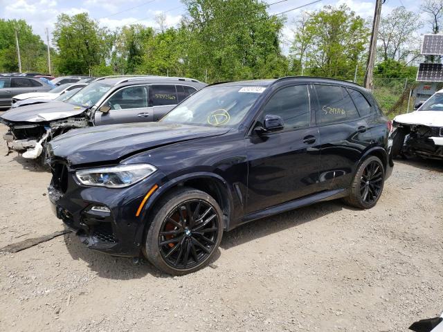 5UXCR4C06L9B52100 - 2020 BMW X5 SDRIVE 40I BLUE photo 1