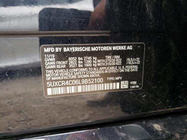 5UXCR4C06L9B52100 - 2020 BMW X5 SDRIVE 40I BLUE photo 13