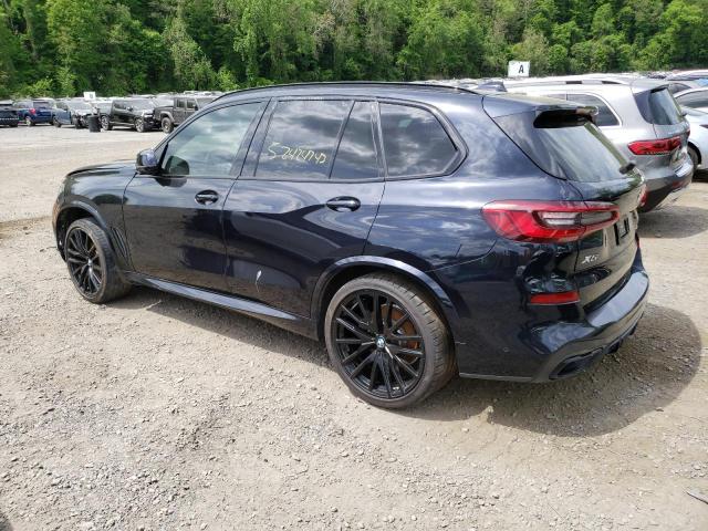 5UXCR4C06L9B52100 - 2020 BMW X5 SDRIVE 40I BLUE photo 2