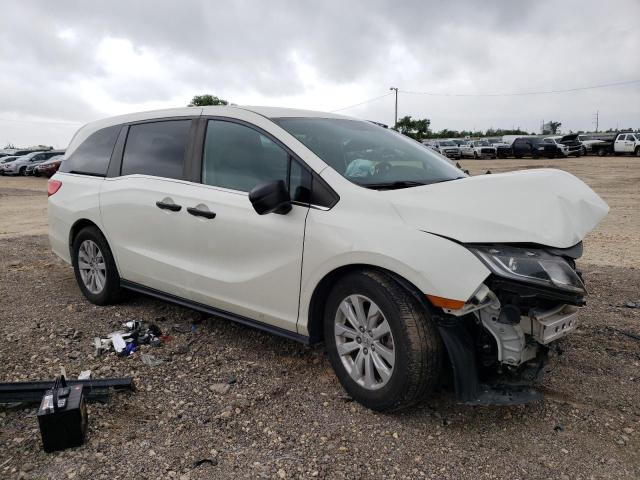 5FNRL6H2XKB016914 - 2019 HONDA ODYSSEY LX WHITE photo 4