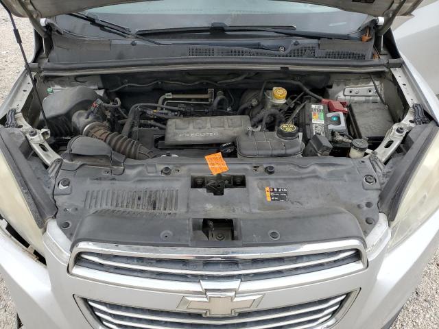 3GNCJTSB6FL215766 - 2015 CHEVROLET TRAX LTZ SILVER photo 12