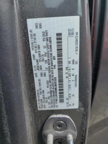 1FMCU0H69MUB05320 - 2021 FORD ESCAPE SEL GRAY photo 12