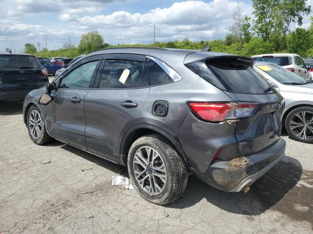 1FMCU0H69MUB05320 - 2021 FORD ESCAPE SEL GRAY photo 2