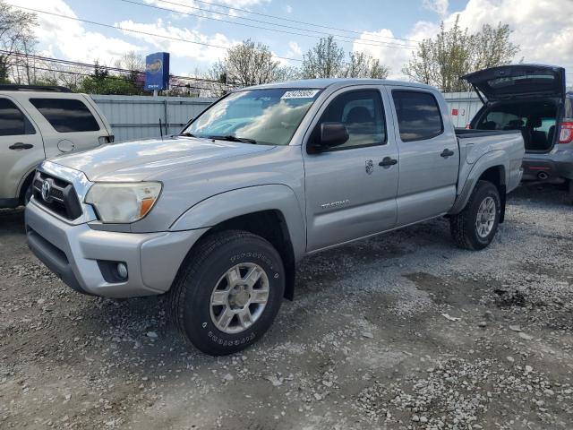 5TFJU4GN9EX057703 - 2014 TOYOTA TACOMA DOUBLE CAB PRERUNNER SILVER photo 1