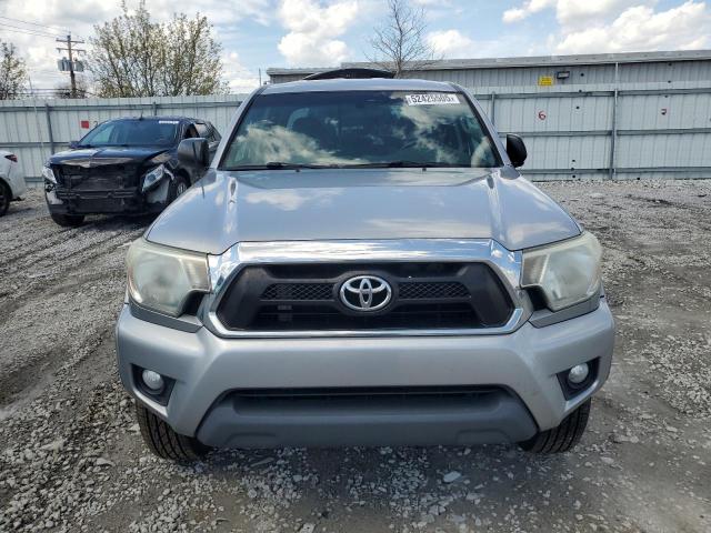 5TFJU4GN9EX057703 - 2014 TOYOTA TACOMA DOUBLE CAB PRERUNNER SILVER photo 5