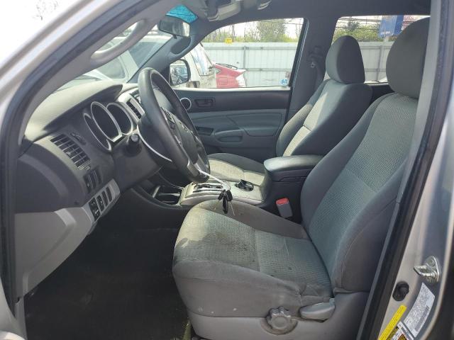 5TFJU4GN9EX057703 - 2014 TOYOTA TACOMA DOUBLE CAB PRERUNNER SILVER photo 7