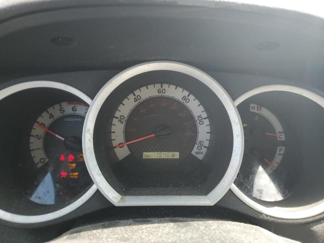 5TFJU4GN9EX057703 - 2014 TOYOTA TACOMA DOUBLE CAB PRERUNNER SILVER photo 9