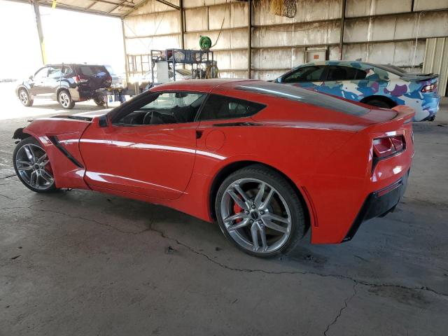 1G1YA2D73F5118809 - 2015 CHEVROLET CORVETTE STINGRAY 1LT RED photo 2