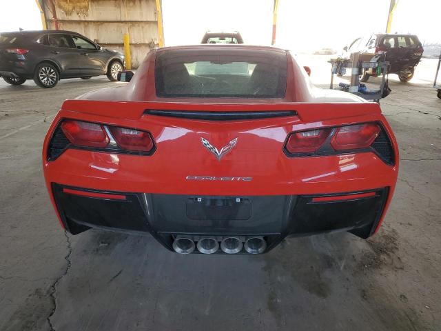 1G1YA2D73F5118809 - 2015 CHEVROLET CORVETTE STINGRAY 1LT RED photo 6