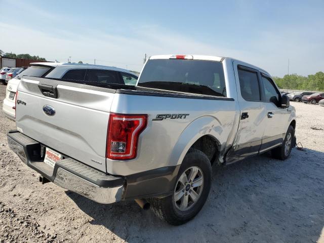 1FTEW1CP0GFD10840 - 2016 FORD F150 SUPERCREW SILVER photo 3