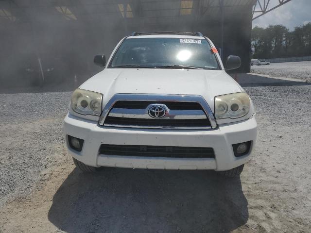 JTEZU14R370090972 - 2007 TOYOTA 4RUNNER SR5 WHITE photo 5