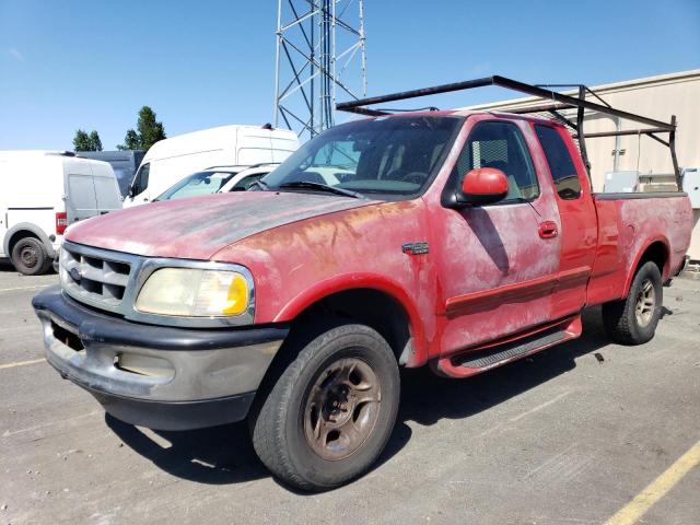 1FTRX18W1XNA10938 - 1999 FORD F150 RED photo 1