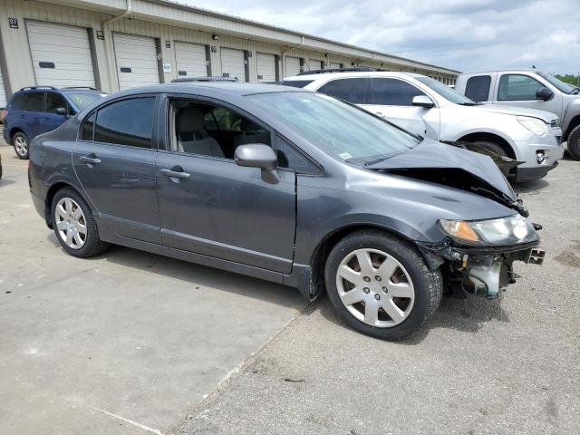 2HGFA1F56AH328487 - 2010 HONDA CIVIC LX GRAY photo 4