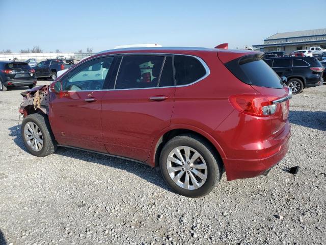 LRBFX2SA1JD027045 - 2018 BUICK ENVISION ESSENCE Կարմիր լուսանկար 2