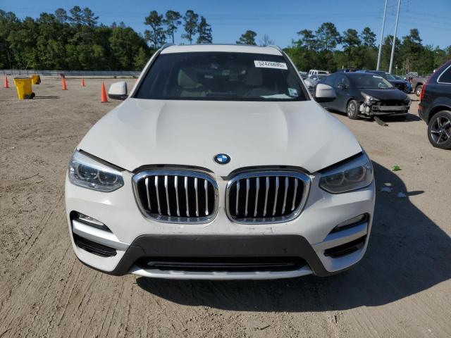 5UXTR7C59KLR52093 - 2019 BMW X3 SDRIVE30I WHITE photo 5