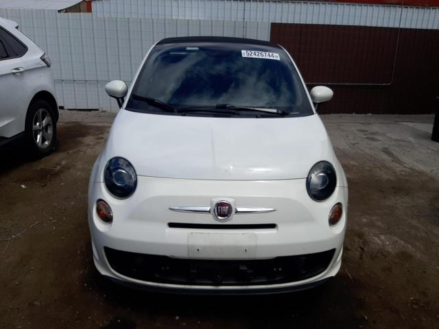 3C3CFFJH7ET188436 - 2014 FIAT 500 ABARTH WHITE photo 5