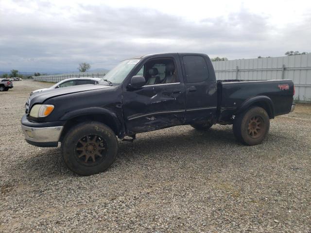 5TBBT481X2S312842 - 2002 TOYOTA TUNDRA ACCESS CAB LIMITED BLACK photo 1