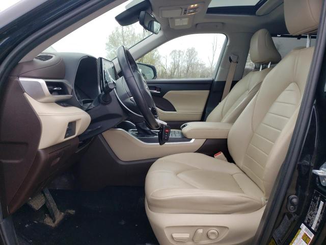 5TDGZRBH5MS553600 - 2021 TOYOTA HIGHLANDER XLE 黑色 照片 7