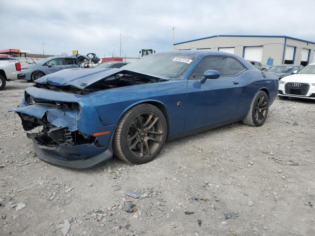 2C3CDZFJ1NH109046 - 2022 DODGE CHALLENGER R/T SCAT PACK BLUE photo 1