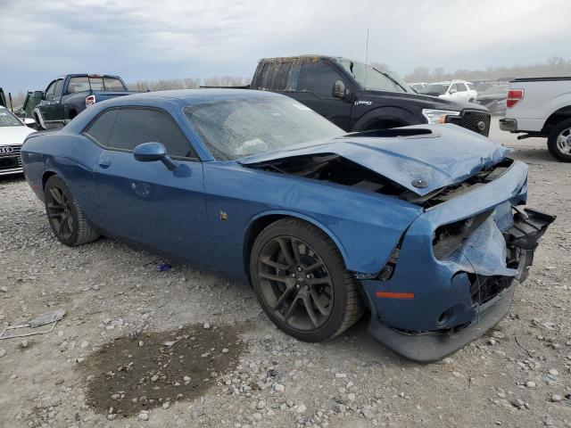 2C3CDZFJ1NH109046 - 2022 DODGE CHALLENGER R/T SCAT PACK BLUE photo 4