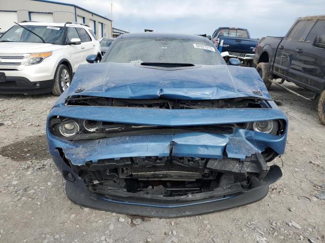 2C3CDZFJ1NH109046 - 2022 DODGE CHALLENGER R/T SCAT PACK BLUE photo 5