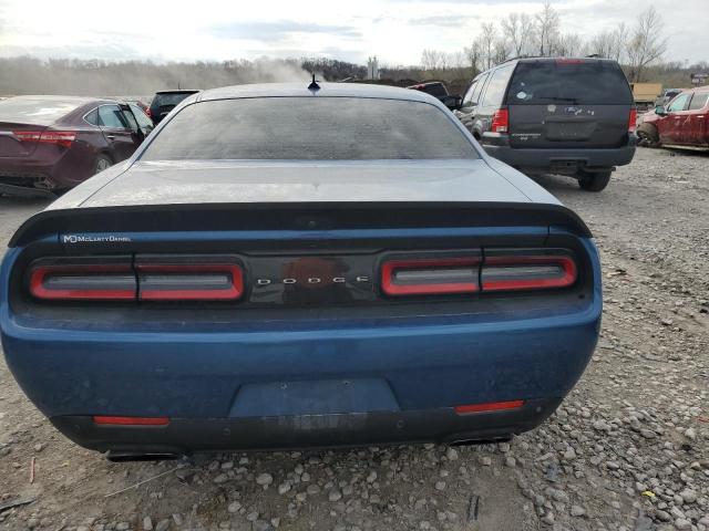 2C3CDZFJ1NH109046 - 2022 DODGE CHALLENGER R/T SCAT PACK BLUE photo 6