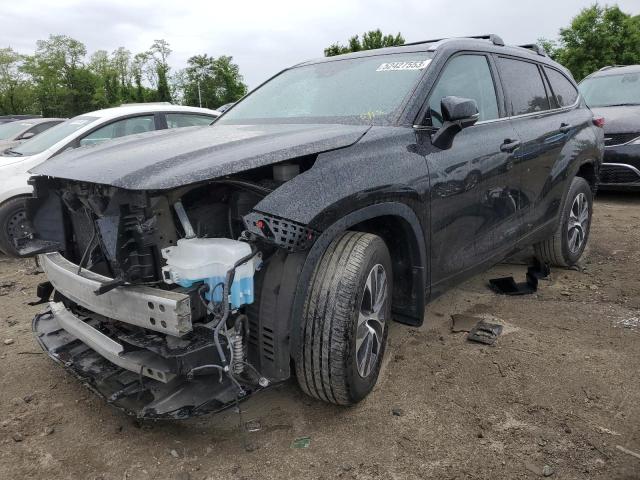 5TDGZRBH6LS512844 - 2020 TOYOTA HIGHLANDER XLE Qara foto 1