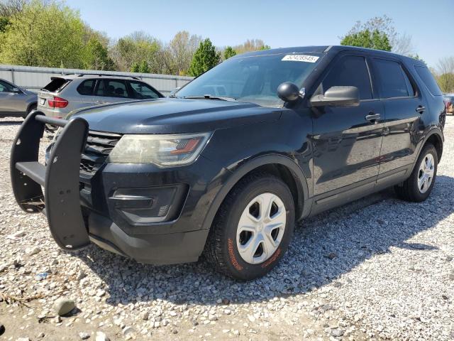 1FM5K8AR0GGA62927 - 2016 FORD EXPLORER POLICE INTERCEPTOR Սև լուսանկար 1