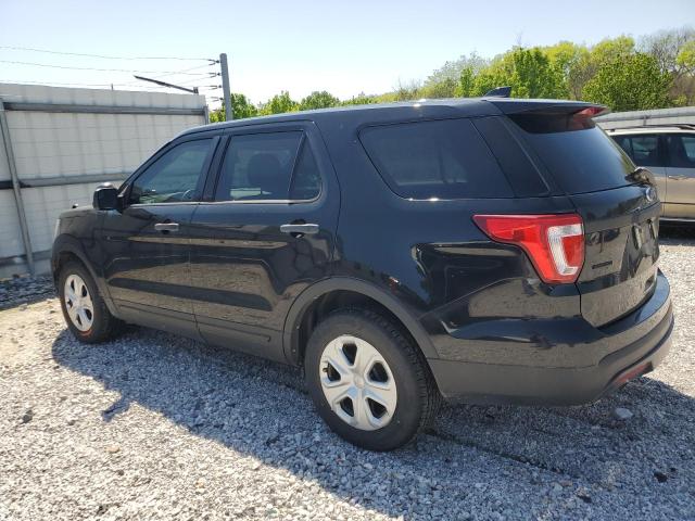 1FM5K8AR0GGA62927 - 2016 FORD EXPLORER POLICE INTERCEPTOR Սև լուսանկար 2