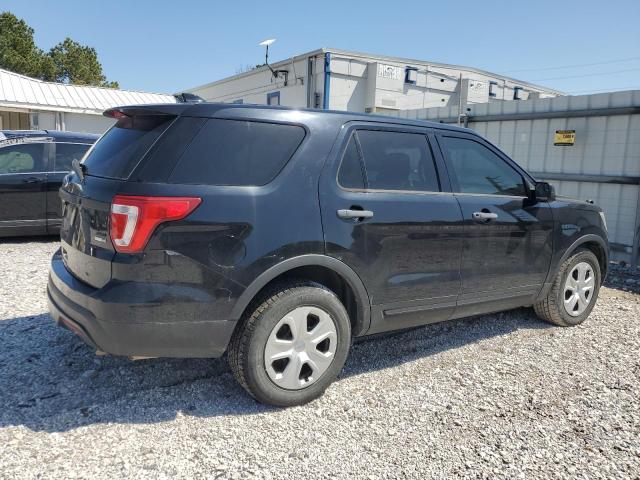 1FM5K8AR0GGA62927 - 2016 FORD EXPLORER POLICE INTERCEPTOR Սև լուսանկար 3