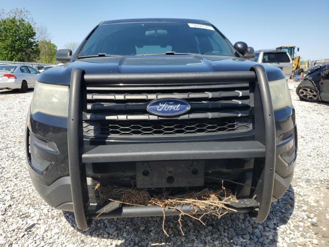 1FM5K8AR0GGA62927 - 2016 FORD EXPLORER POLICE INTERCEPTOR Սև լուսանկար 5