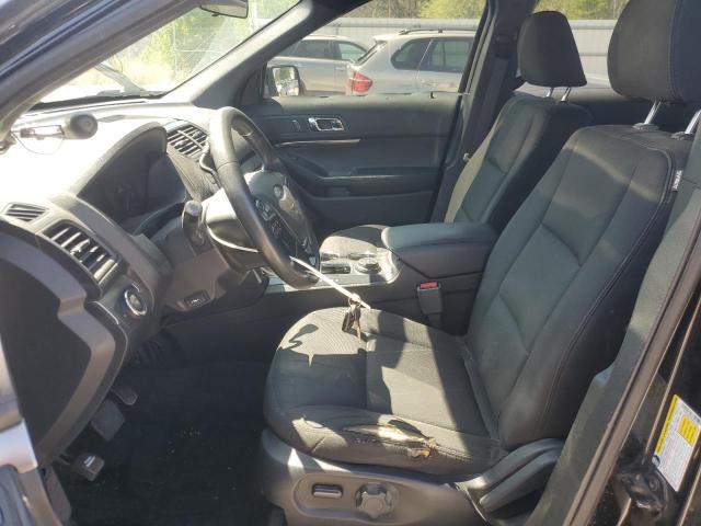 1FM5K8AR0GGA62927 - 2016 FORD EXPLORER POLICE INTERCEPTOR Սև լուսանկար 7