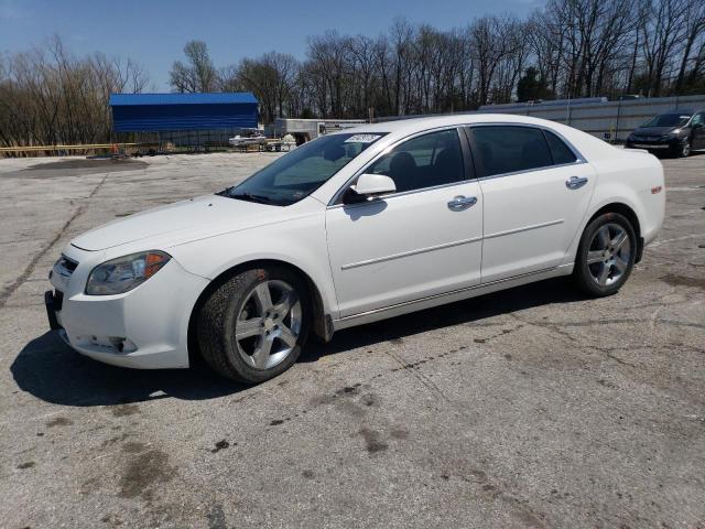 1G1ZC5E04CF328018 - 2012 CHEVROLET MALIBU 1LT WHITE photo 1