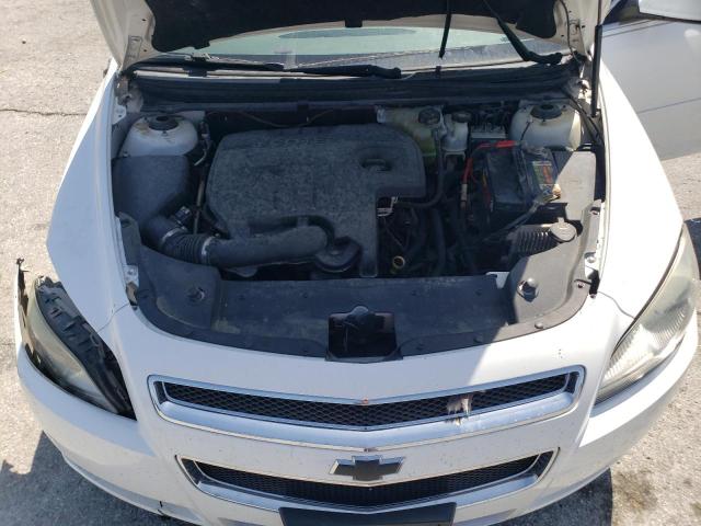 1G1ZC5E04CF328018 - 2012 CHEVROLET MALIBU 1LT WHITE photo 11