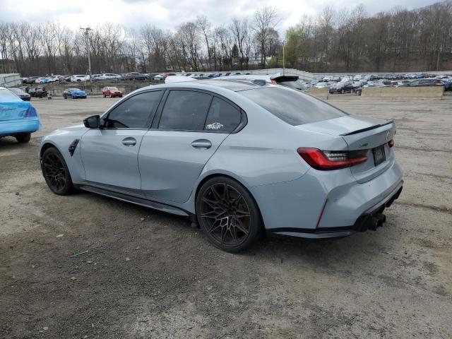WBS43AY07PFP20074 - 2023 BMW M3 COMPETITION GRAY photo 2