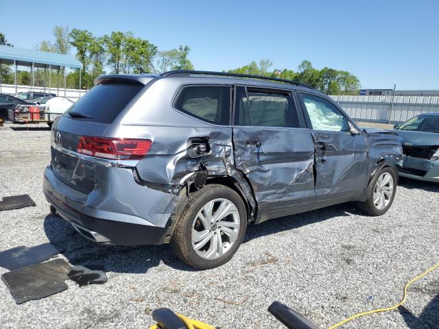 1V2HR2CA3MC568156 - 2021 VOLKSWAGEN ATLAS SE Серый фото 3