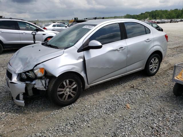 1G1JC5SH9E4202601 - 2014 CHEVROLET SONIC LT SILVER photo 1