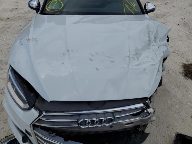 WAUR4AF50JA036493 - 2018 AUDI S5 PRESTIGE WHITE photo 7