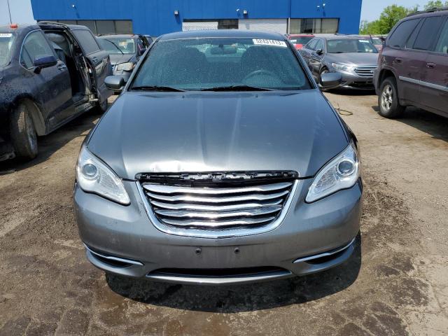 1C3CCBAB7CN321271 - 2012 CHRYSLER 200 LX GRAY photo 5