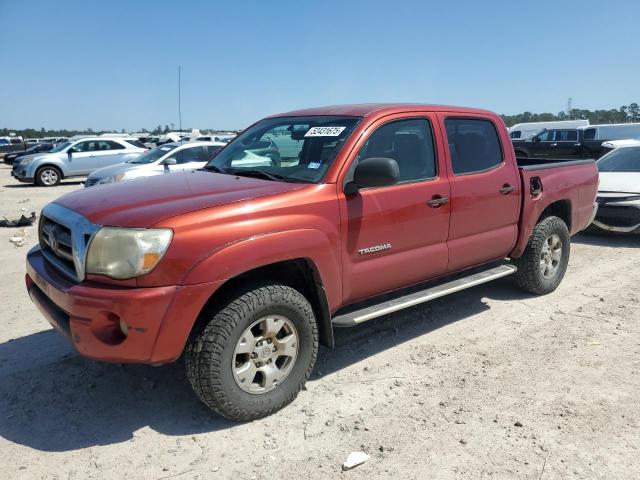 5TEJU62N15Z064334 - 2005 TOYOTA TACOMA DOUBLE CAB PRERUNNER RED photo 1