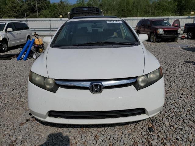 2HGFA16908H354564 - 2008 HONDA CIVIC EXL WHITE photo 5