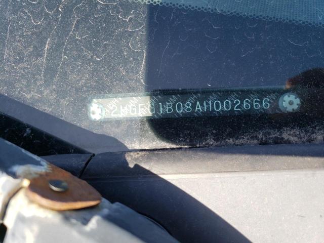 2HGFG1B08AH002666 - 2010 HONDA CIVIC EXL 银色 照片 10