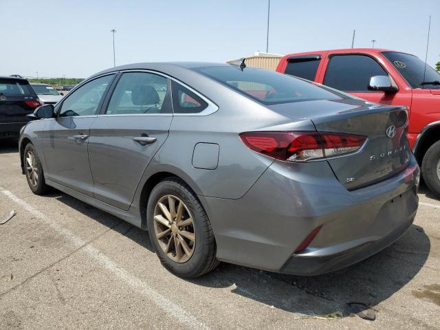 5NPE24AF9JH725501 - 2018 HYUNDAI SONATA SE GRAY photo 2